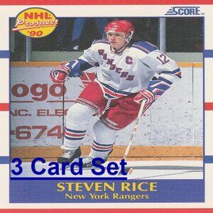 Steven Rice Hockey Card Collection